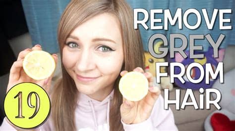 With silver hair colors, it can be difficult to get a perfect silver hair tone. HOW TO EASILY REMOVE HAIR COLOR // With Lemons! - YouTube
