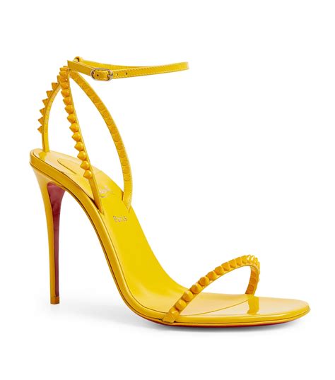 Christian Louboutin So Me Patent Leather Sandals 100 Harrods TH