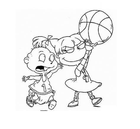 Gran banco de imágenes vectoriales niños peleando millones de ilustraciones libres de derechos ⬇ descargar vectores a precios asequibles Los Rugrats jugando al baloncesto HD | DibujosWiki.com