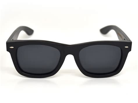wayfarer style sunglasses black go wood fashion sunglasses sunglasses wayfarer