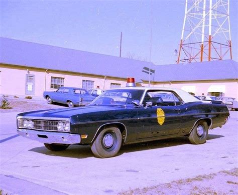 1970 Ford Of The Kansas Highway Patrol Police Cars Old Police Cars