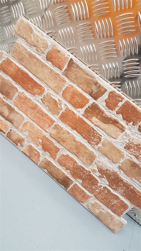 Rustic Masonry Classic Red Brick Effect Porcelain Wall Tiles 560x316mm