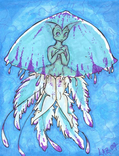 Jellyfish Mermaid By Lapisbufonis On Deviantart