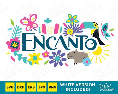 Encanto Logo Iconen Clipart Afbeeldingen Instant Digitale Etsy Nederland