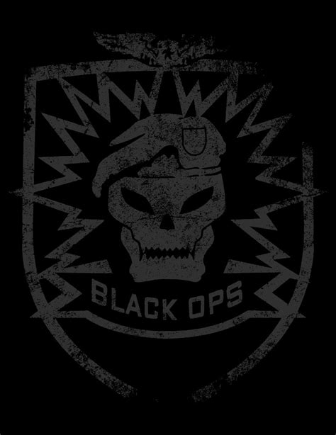 Black Ops Grunge Skull Badge By Sharifelkomi On Deviantart