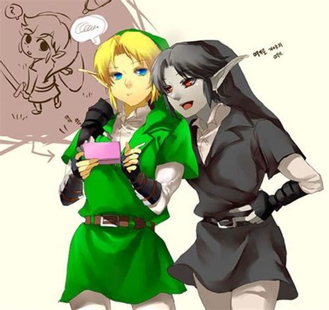 Link And Shadow Link X Reader Awake Legend Of Zelda Zelda Anime