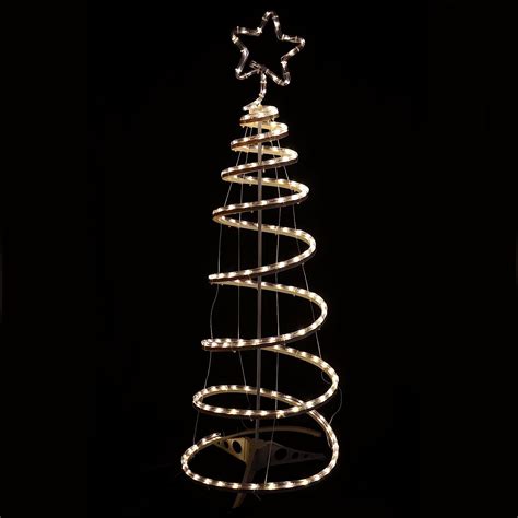 Spiral Lighted Christmas Tree China Green Outdoor Led Decoration