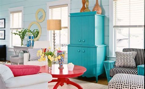 Coral And Aqua Living Room Colors Turquoise Home Decor Yellow Home