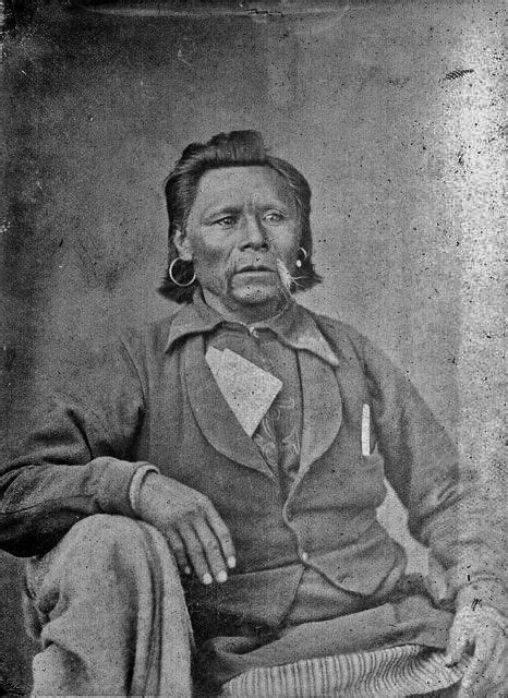 Quinkent Aka Chief Douglas Ute White River Band Circa 1872 Native North Americans