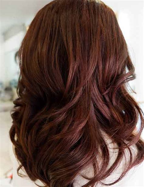Red highlights on dark brown hair. 30 Best Shades Of Brown Hair Color - Which One Is Perfect ...