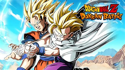Dragon Ball Z Dokkan Battle Teq Lr Ssj Goku And Gohan Active Skill Ost