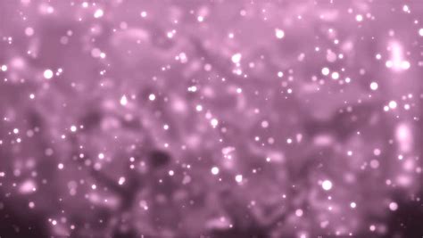 Blurred Particles On Glitter Background Seamless Loop