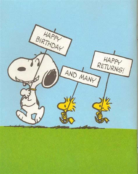 Snoopy Birthday Quotes Shortquotescc