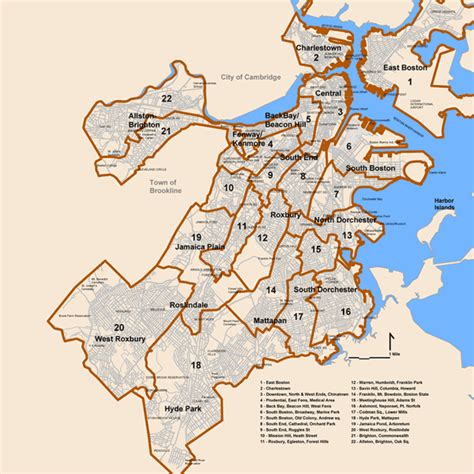 Boston Studies Boundary Maps