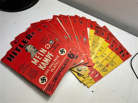 1939 British Red Cross Hitler S Mein Kampf Full Set Of 18 Issues The Militaria Shop