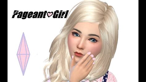 Pageant Girl The Sims 4 20st Video Youtube