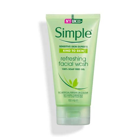Simple Refreshing Facial Gel Wash Simple Skincare