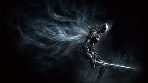 Picture Dark Souls Swords Armour Warrior 3 Fantasy Vdeo 3840x2160