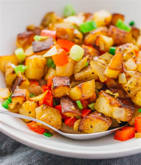 Crispy Lemon Breakfast Potatoes Home Fries Diner Style