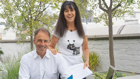 Author Anthony Horowitz And His Wife Jill Green On Their