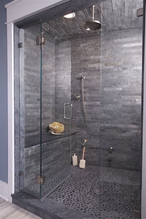 37 Grey Slate Bathroom Wall Tiles Ideas And Pictures