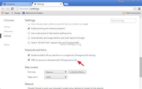 Manage Edit And View Saved Passwords In Chrome On Windows Pc