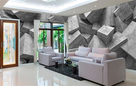 Modern 3d Wallpaper Murals For Living Room 2019