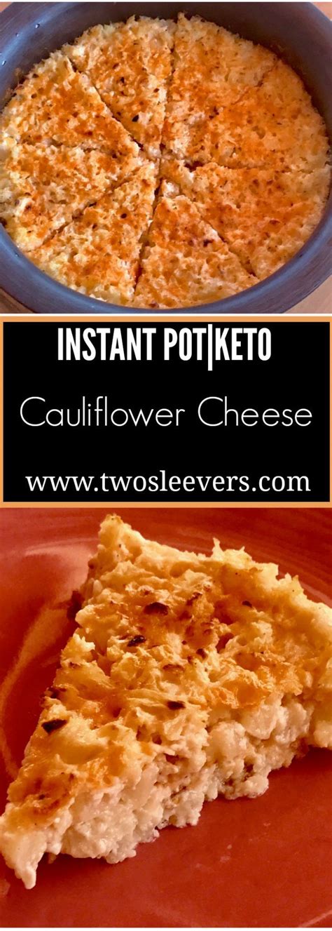 You could experiment with the filling for these pancake rolls and try adding things like mustard if preferred. Pressure Cooker Keto Cauliflower and Cheese - - https ...