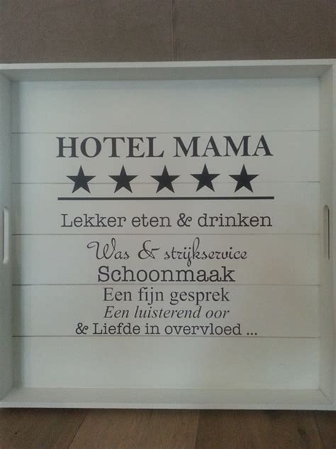 Hotel Mama Tekstbord Tekst Sticker