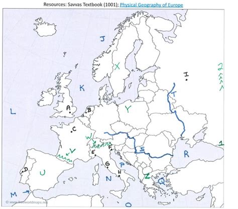 European Map Quiz Practice Diagram Quizlet