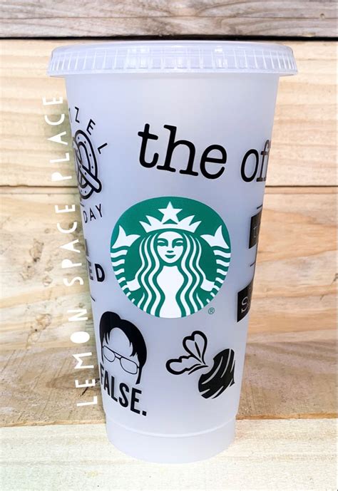 The Office Starbucks Cup Bonus Surprise Custom Cold Cup Etsy