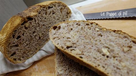 Ricetta compatibile con bimby tm6,tm5,tm31 e tm21. PANE INTEGRALE ALLE NOCI CON LIEVITO MADRE | Le pappe di Pil