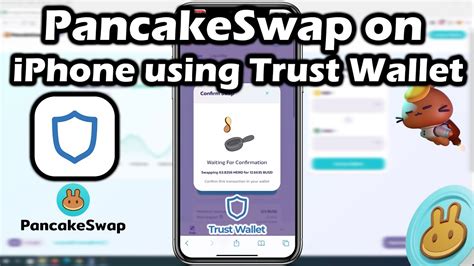 How To Use Pancakeswap On Iphone Using Trust Wallet Youtube