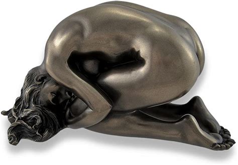 Vintage Clay Sculpture Naked Kneeling Woman S Ubicaciondepersonas Cdmx Gob Mx