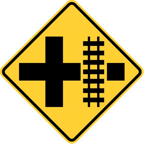 W10 2r Highway Rail Grade Crossing Advance Warning Signs And Safety Devices
