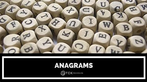What Are Anagrams Definition And Examples Tck Publishing 2022