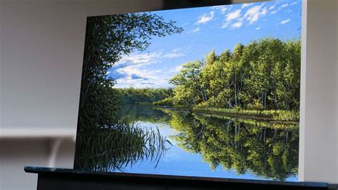 Painting A Realistic Landscape In 2022 Landscape Painting Tutorial