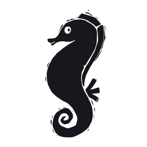 Cute Seahorses Silhouette Stock Photos Pictures And Royalty Free Images