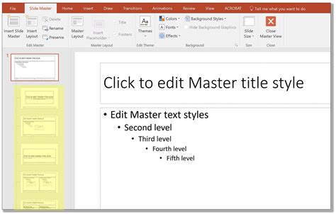 How To Use Slide Masters To Customize Microsoft Powerpoint 365