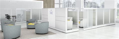 Open Office Cubicles And Workstations Collaborative Office Interiors