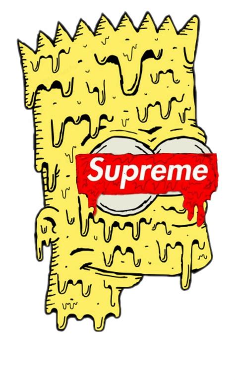 Bart Drawing Supreme Simpsons Gucci Hd Phone Wallpaper Pxfuel