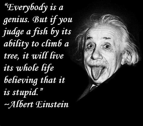 Log In Einstein Fish Quote Einstein Quotes Albert Einstein Quotes