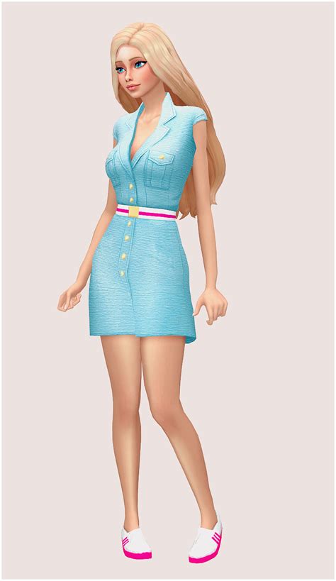 Tief Wochenende Übersee Barbie Clothing Do The Sims 4 Schemel Bucht Unergründlich
