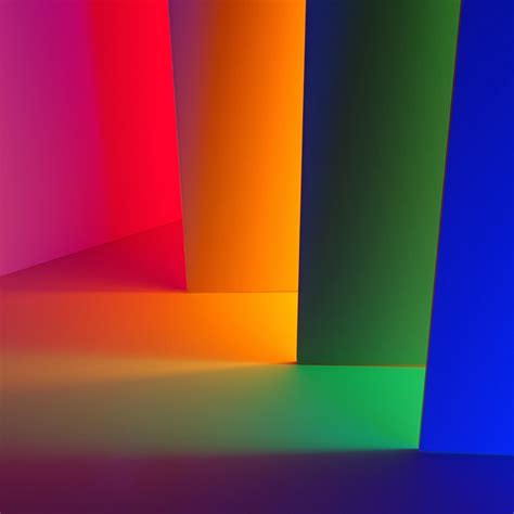 Download Wallpaper 2780x2780 Rainbow Gradient Colors