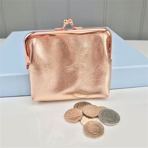 Rose Gold Purse By Pink Pineapple Home And Ts