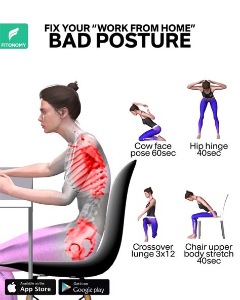 Fix Your Bad Posture In 2020 Gym Workout Tips Flexibility Workout Posture Exercises