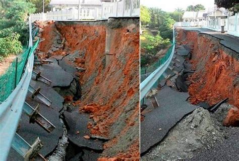 Sukan sekolah kebangsaan bandar putra kulai (skbp) 2019. Landslide in Bandar Putra near Kulai | Astro Awani