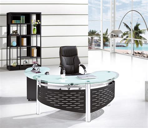Glass Office Table Executive Desk 2019 Modern Office Furniture Commercial Furniture Workstation
