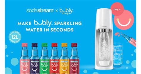 Sodastream Announces The Launch Of Bubly Drops The First North