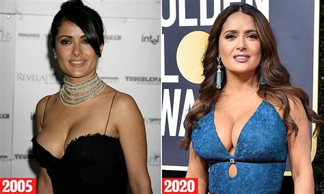 Salma Hayek Says Her Breasts Grew A Lot During Pregnancy And Now